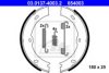 ATE 03.0137-4003.2 Brake Shoe Set, parking brake